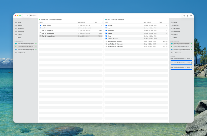 FileFluss 0.6 Beta - jetzt mit automatischer Konvertierung von Google-Dokumenten