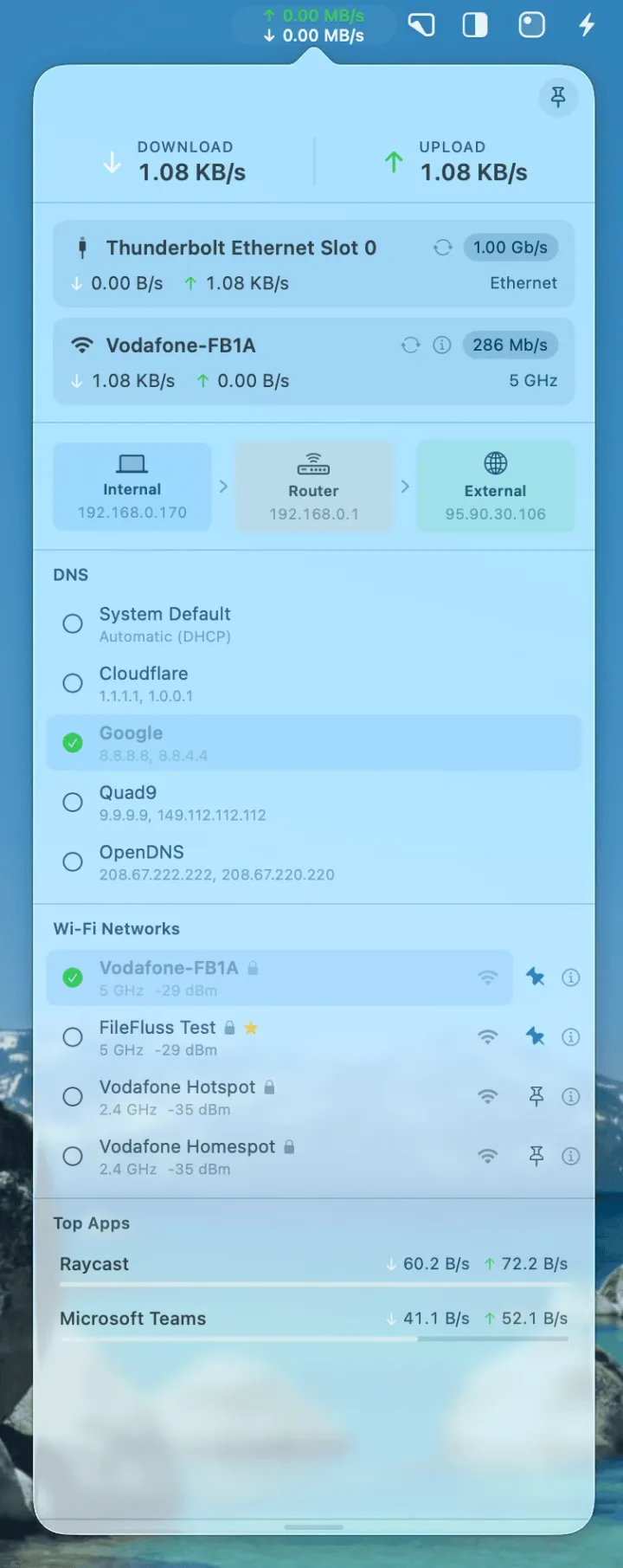 NetFluss 2.3 mit neuem Wifi Manager